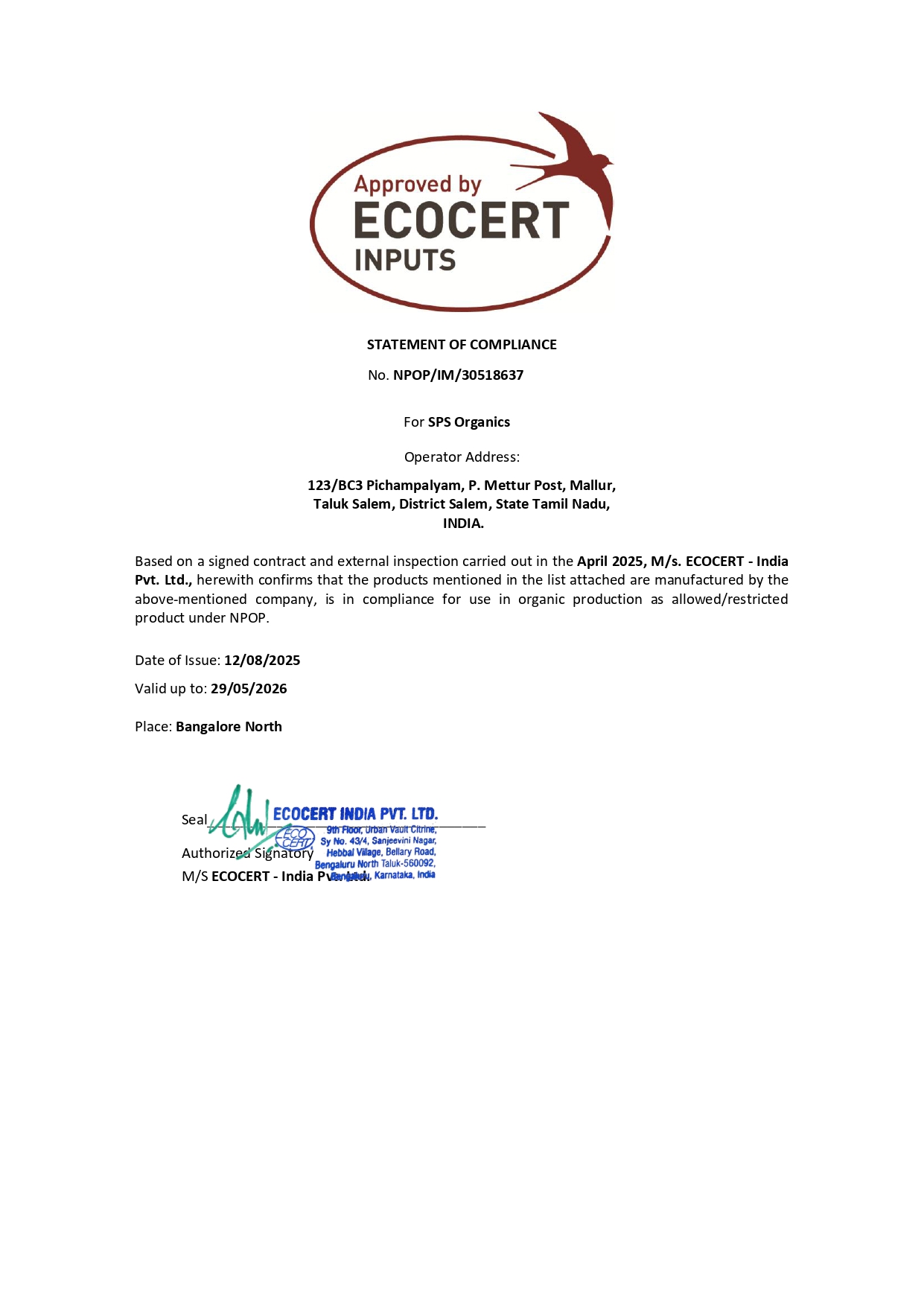 Ecocert